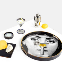 Cavalieri art glass tray