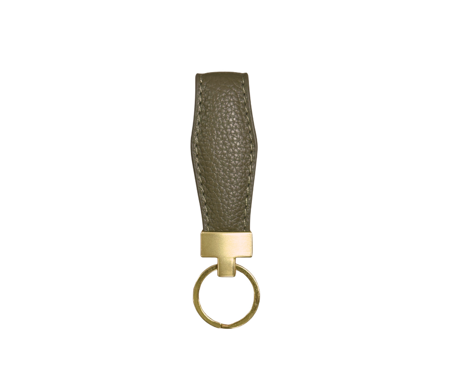 Leather key chain
