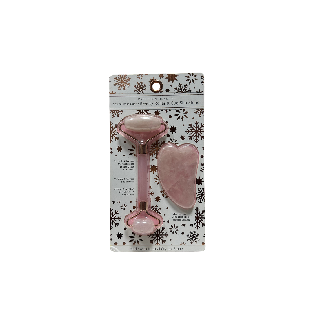Beauty roller & gua sha stone
