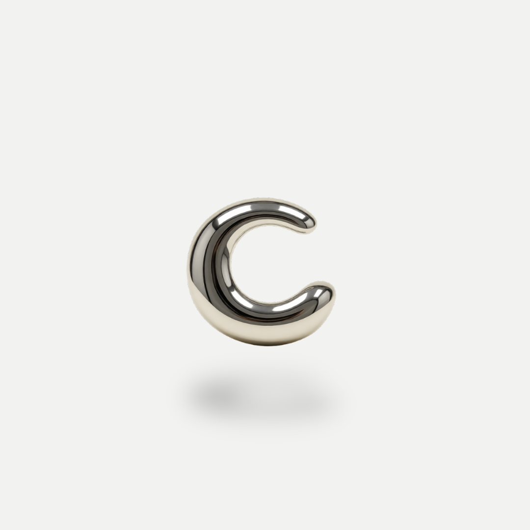 SILVER EARCUFF