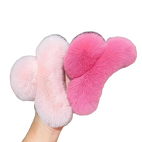 Furry hair claw