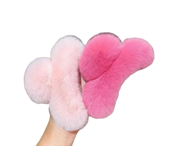 Furry hair claw