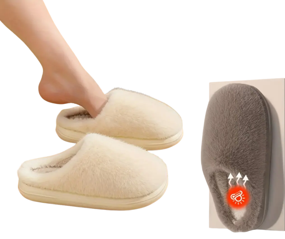 Fuzzy slippers