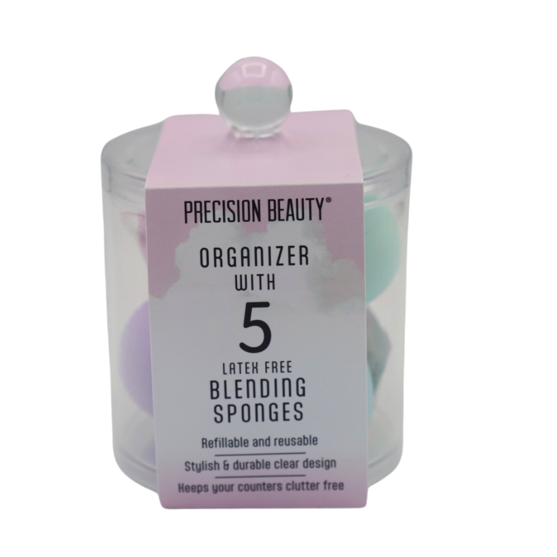 Organizer with Beauty Blenders