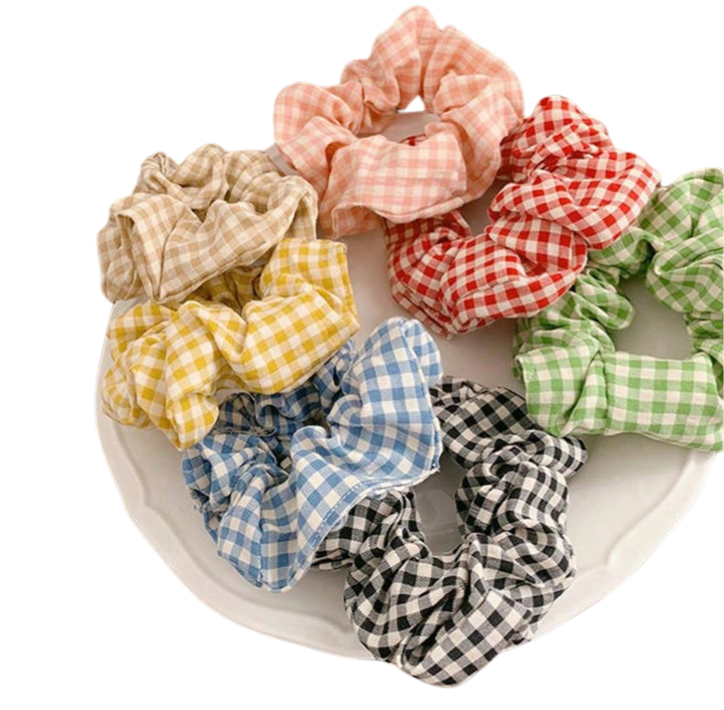 Cute retro scrunchie