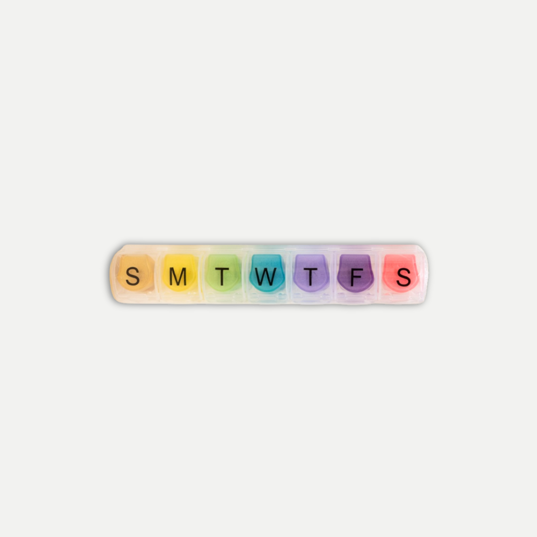 WEEKEND PILL CASE