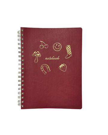 Burgundy notes