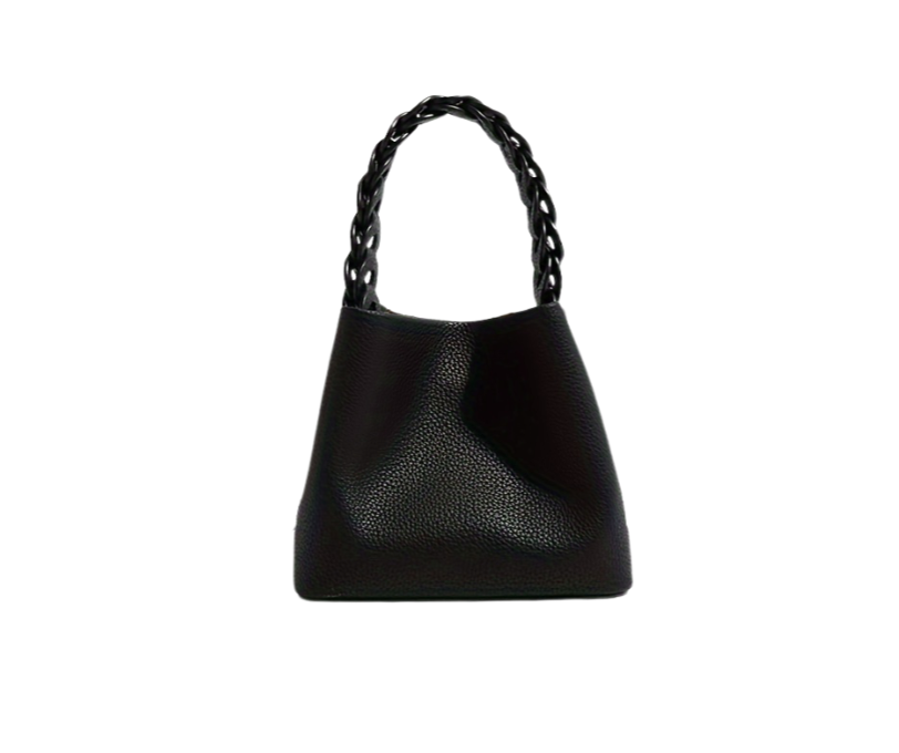 leather bucket bag