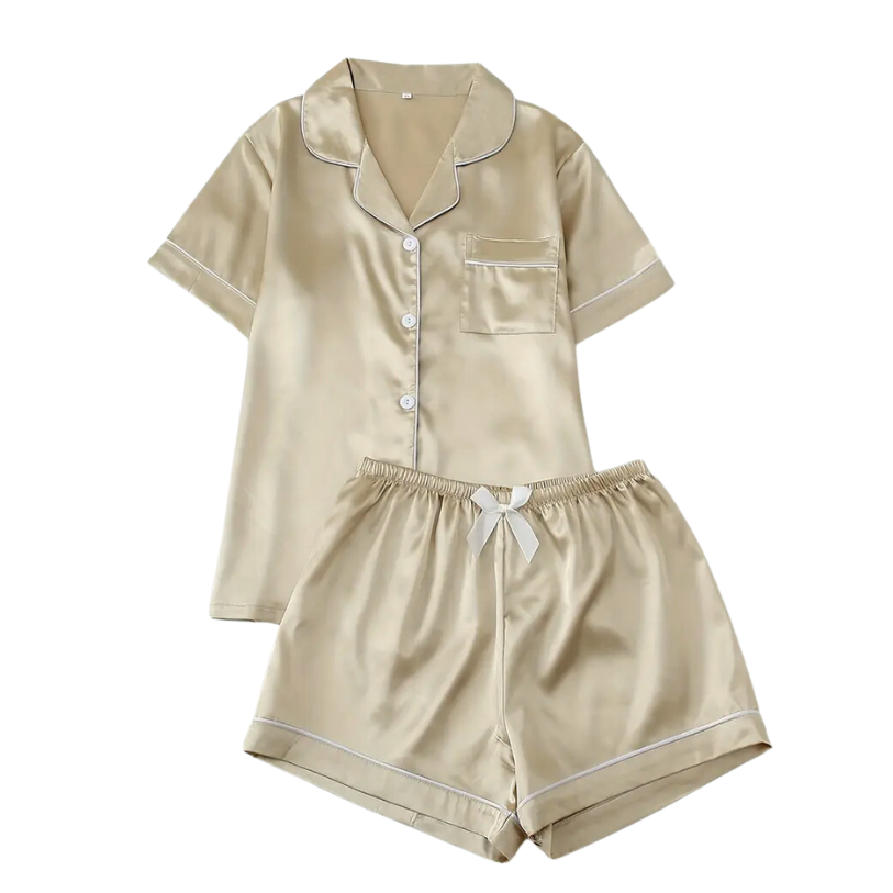 satin pajama set