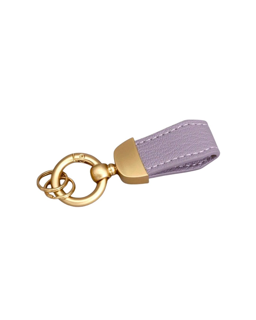 Leather keychain
