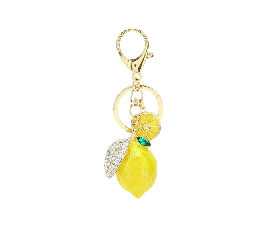 Lime keychain