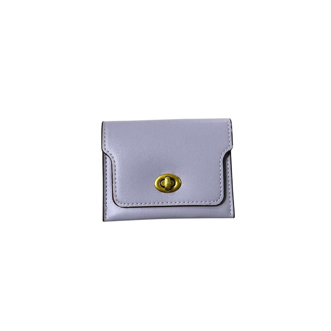 mini leather card wallet
