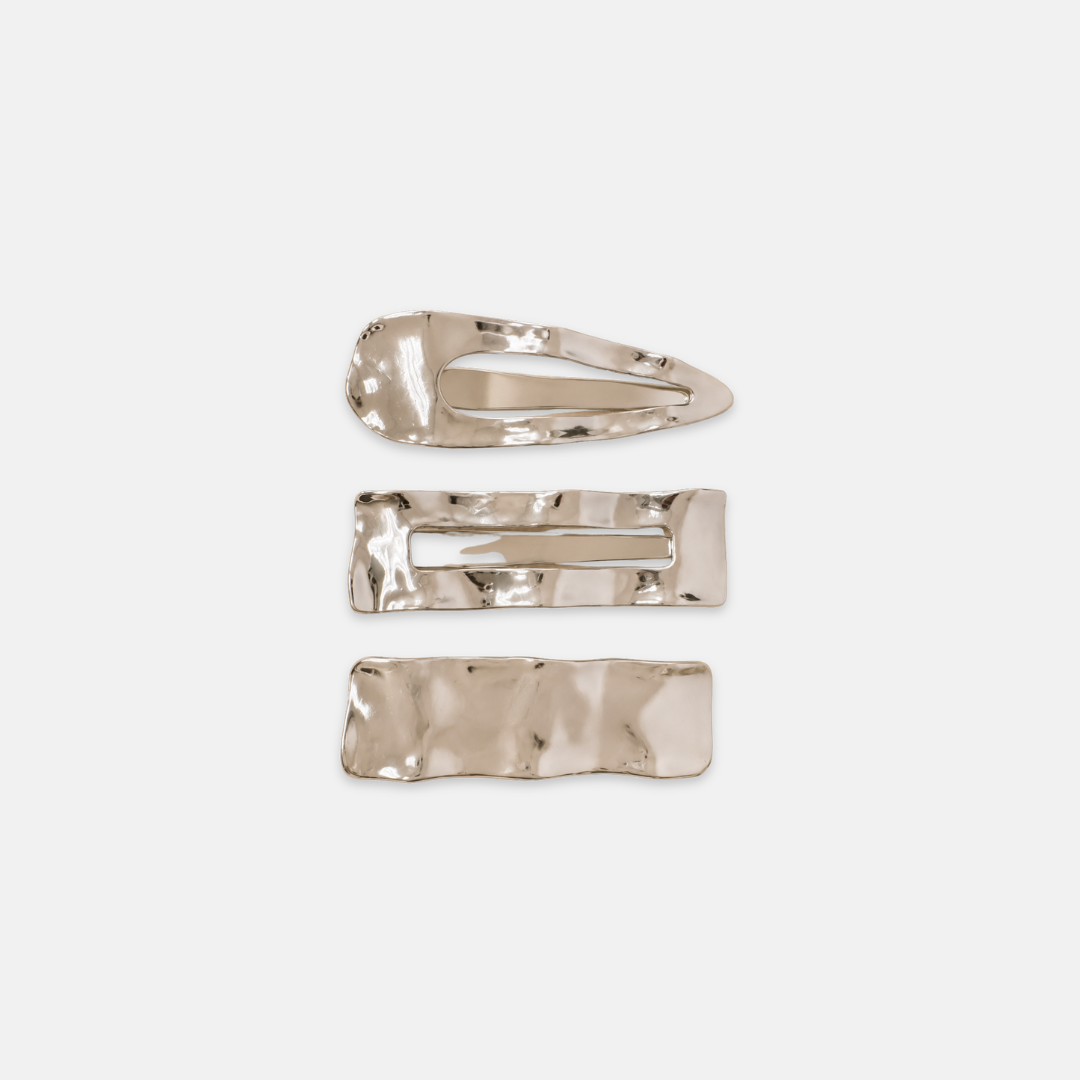 SET SILVER CLIPS