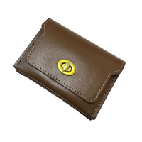 mini leather card wallet