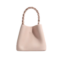 leather bucket bag
