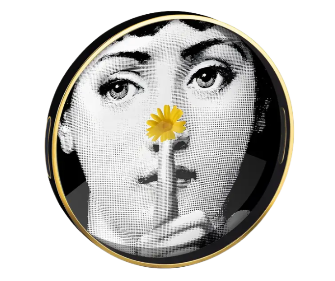 Cavalieri art glass tray