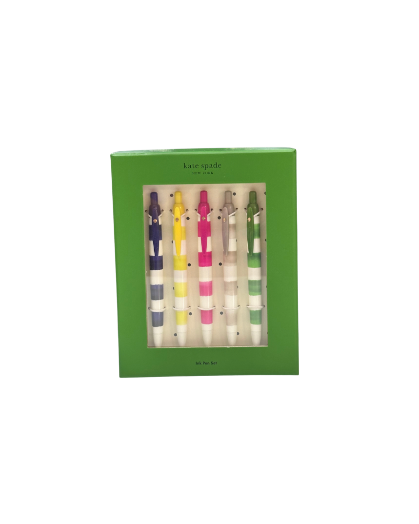Kate Spade stripes pen