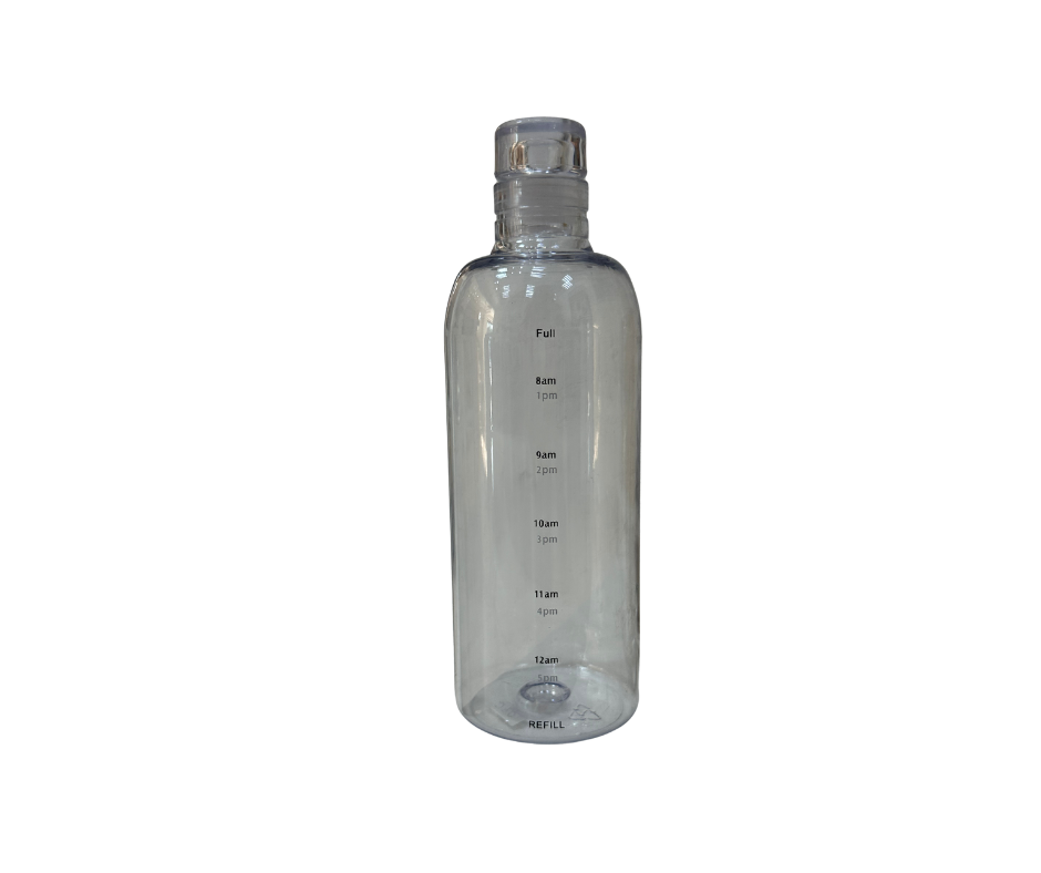 clear bottle