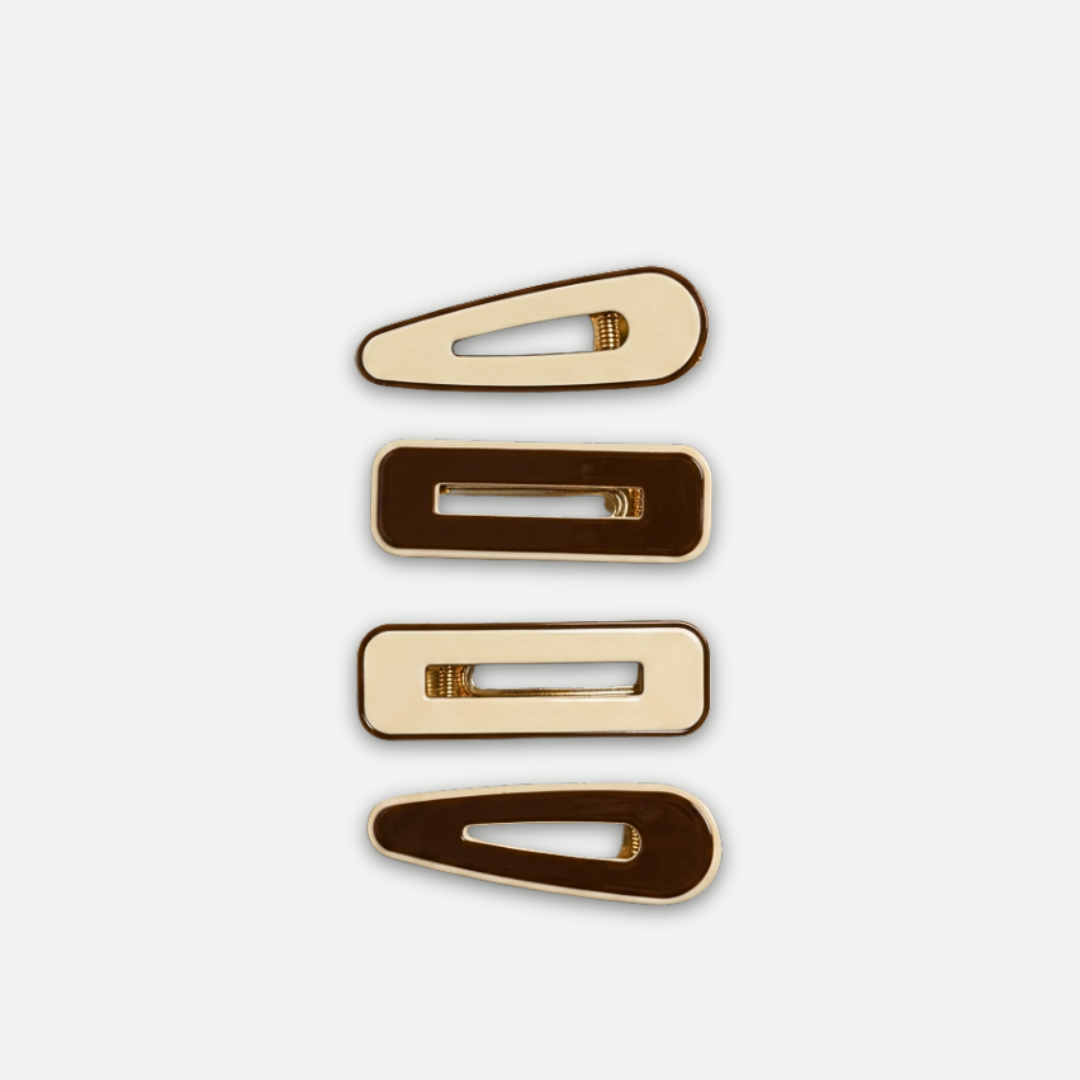 DOBLE COLOR HAIR CLIPS