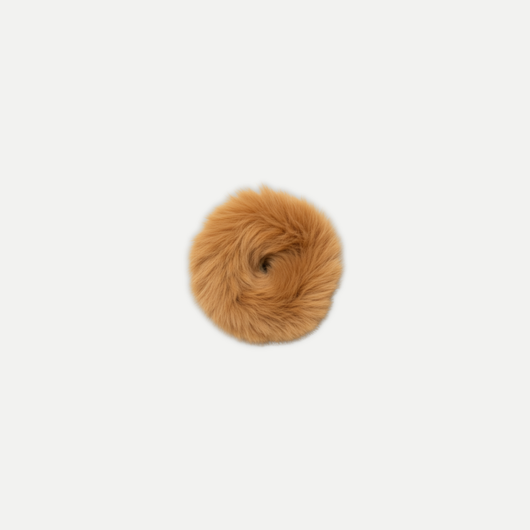 FUZZY SMALL SCRUNCHIE