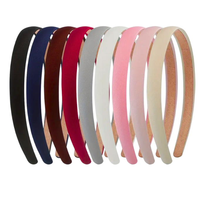 satin headband