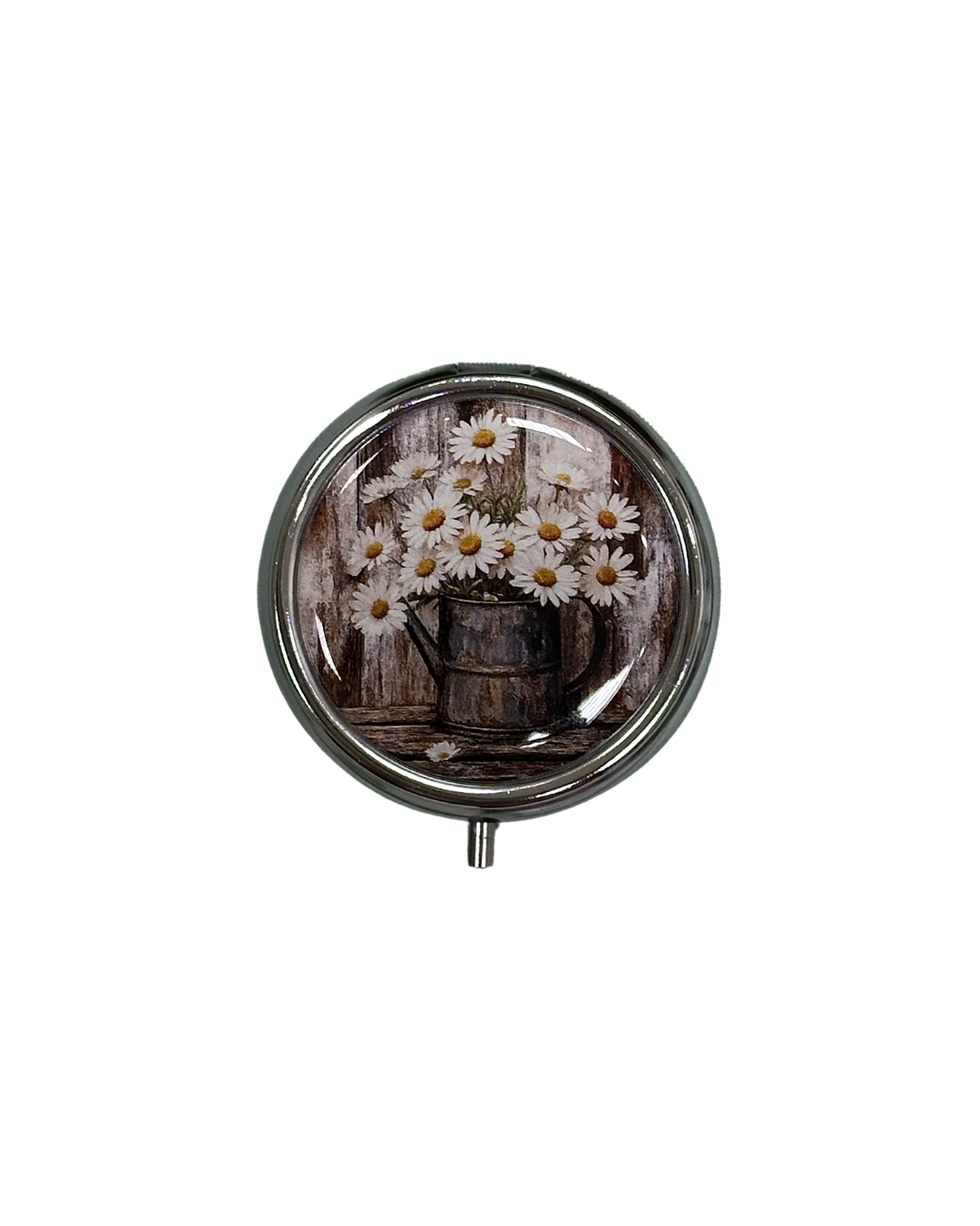 Pill case and mirror