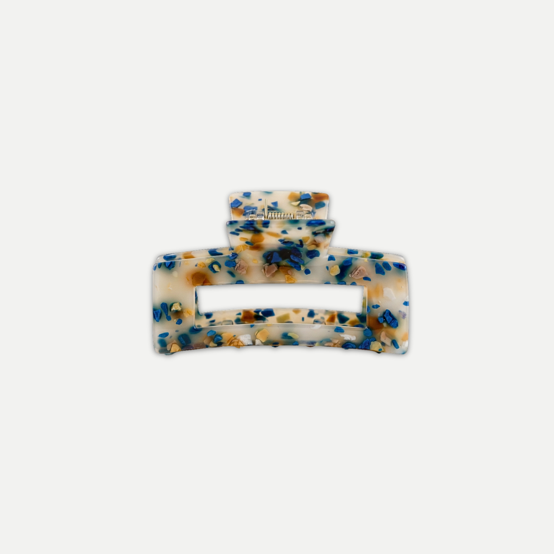 MARBLE PATTERN HAIRCLAW