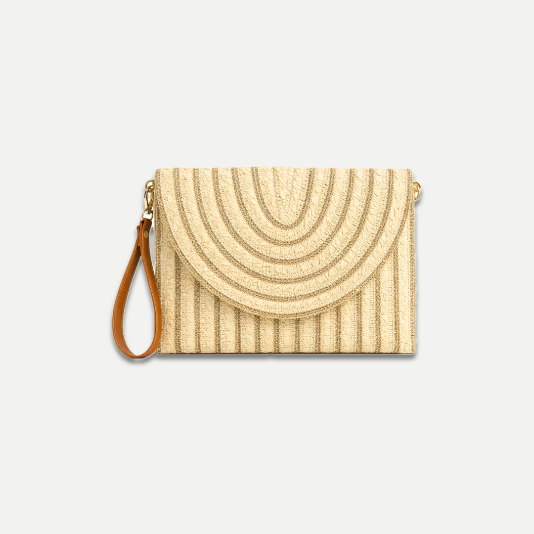 RAFFIA CLUTCH