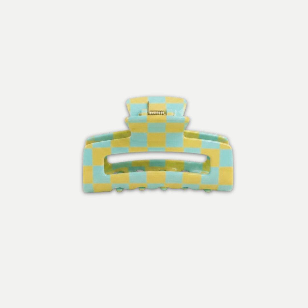 CHECKER HAIRCLAW