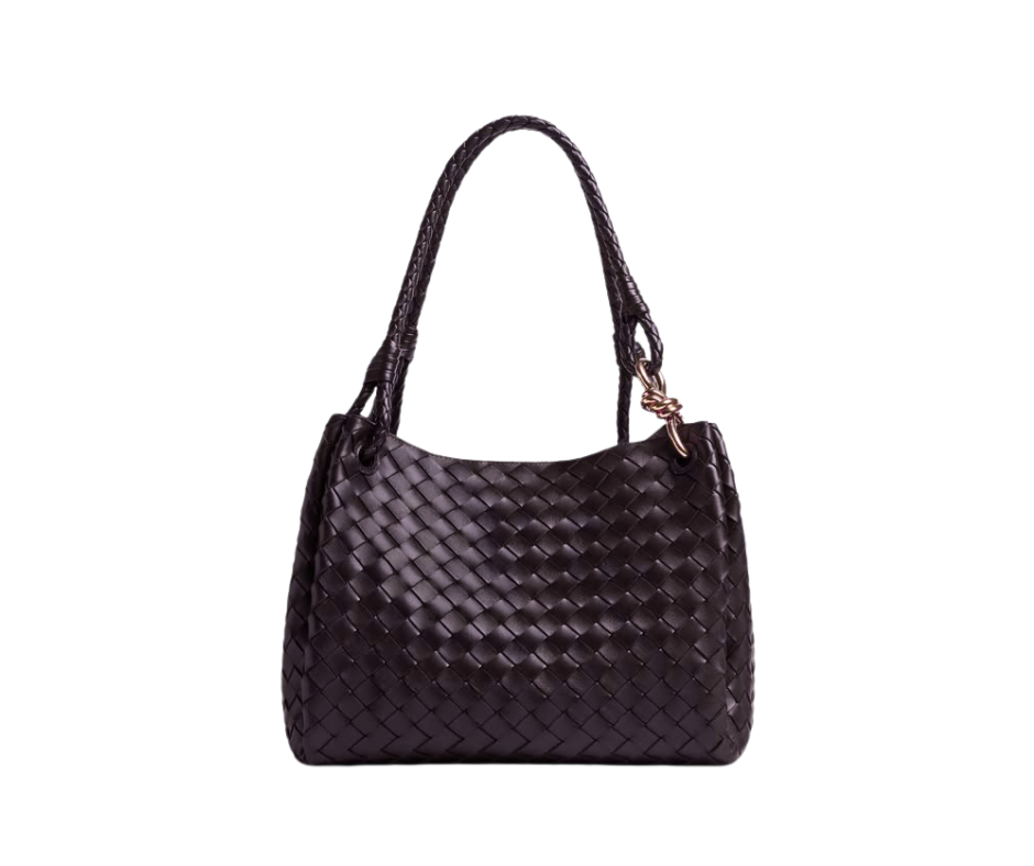 Woven one shoulder