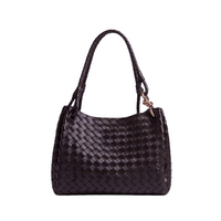 Woven one shoulder