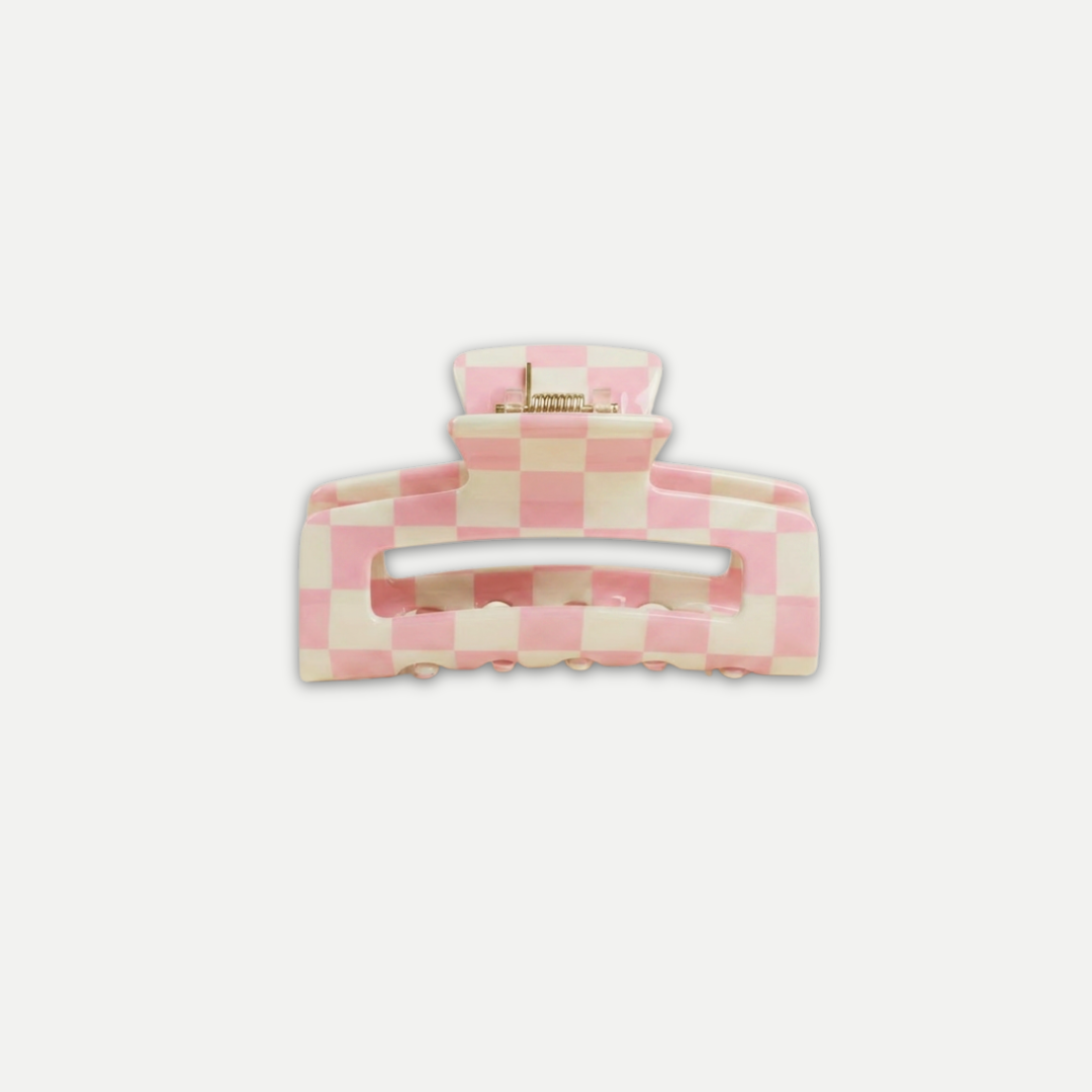 CHECKER HAIRCLAW