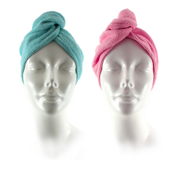 hair turbans 2pack
