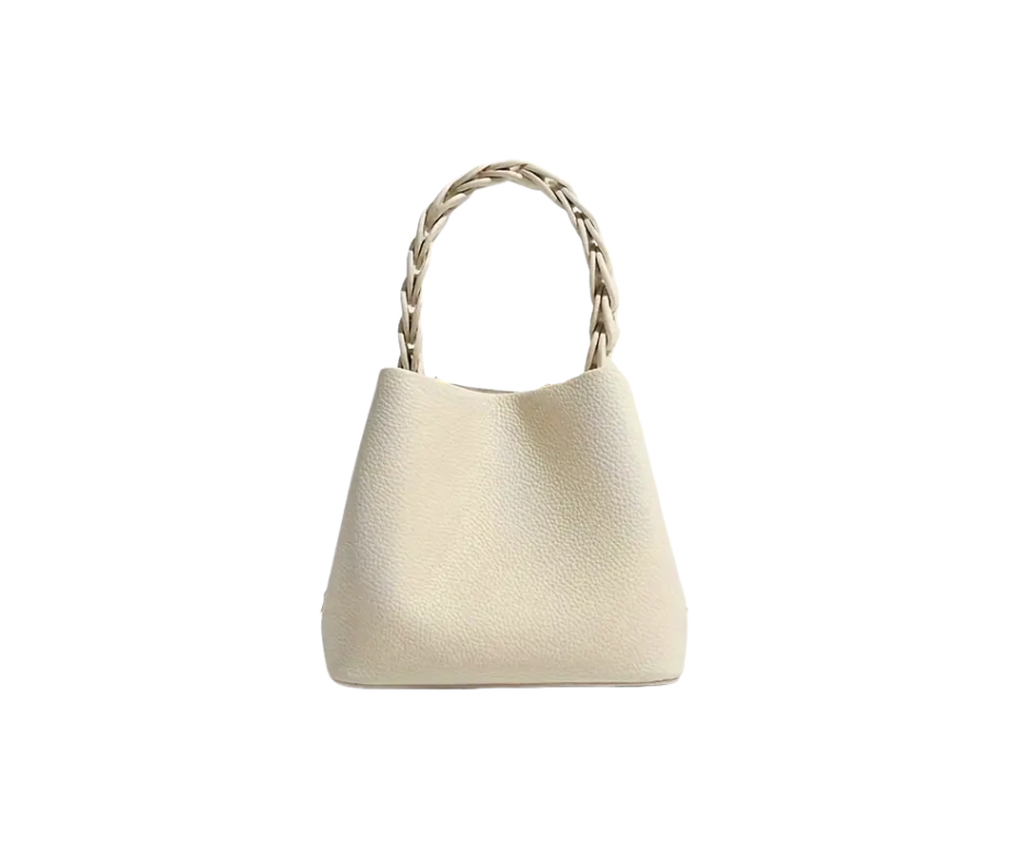 leather bucket bag