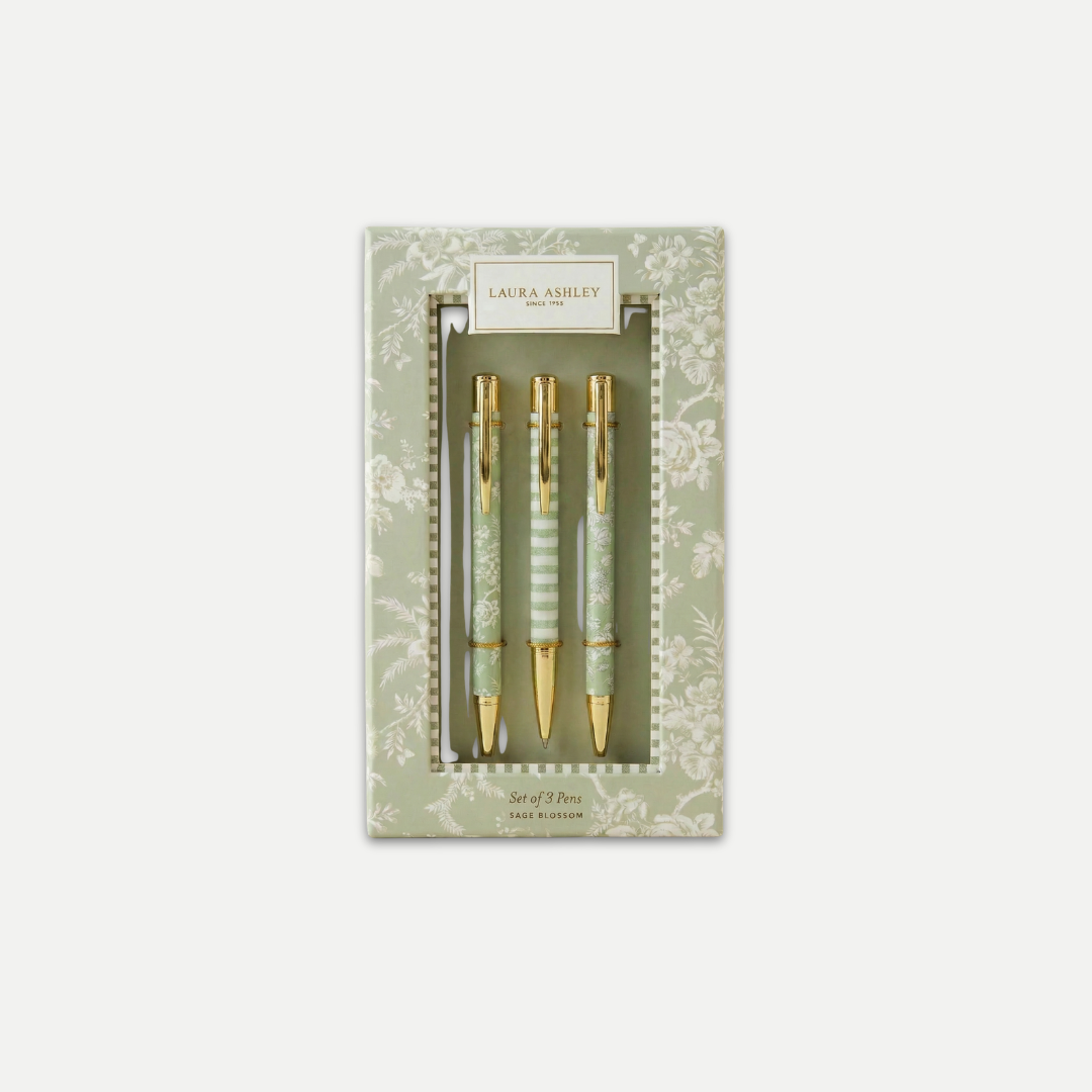LAURA ASHLEY SET PENS