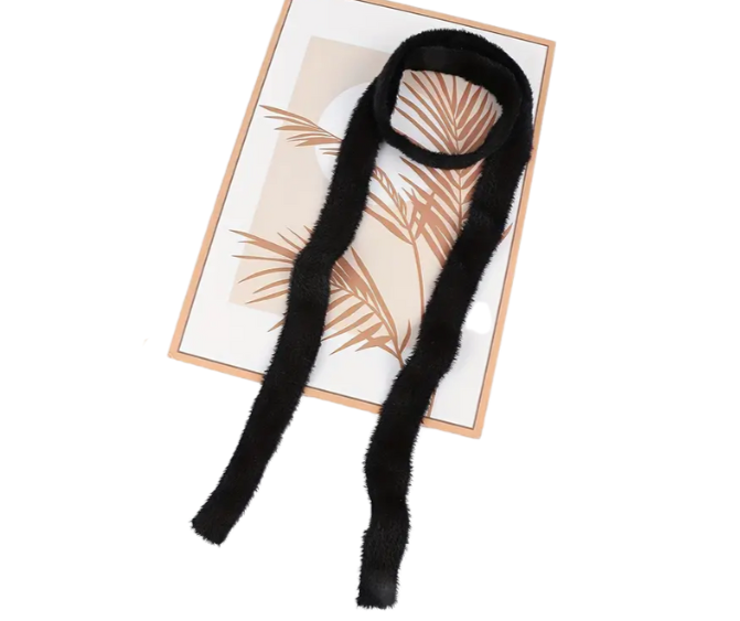 Mink scarf
