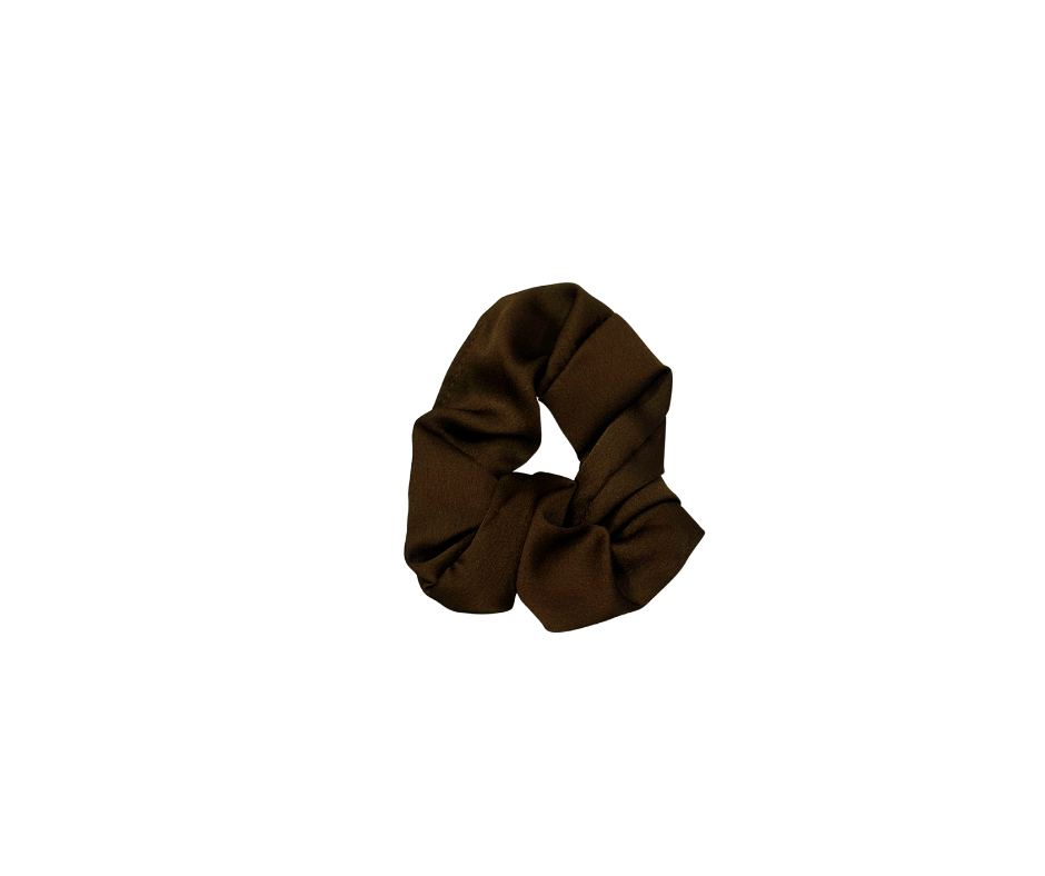 medium satin scrunchie