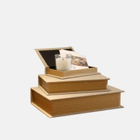Set of book boxes