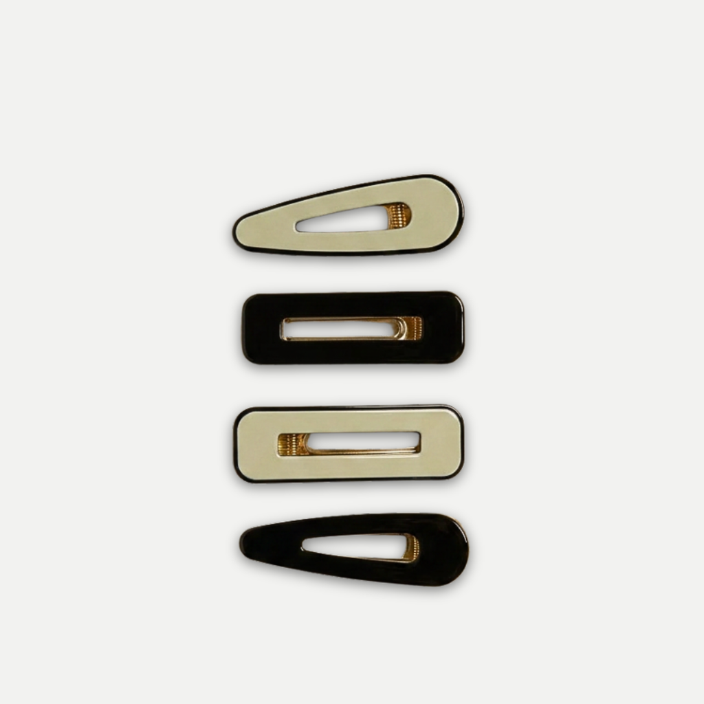 DOBLE COLOR HAIR CLIPS
