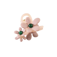 Flower hair claw