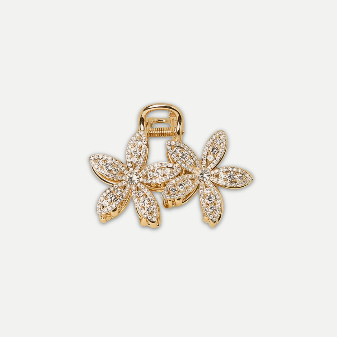 FLOWER HAIRCLAW