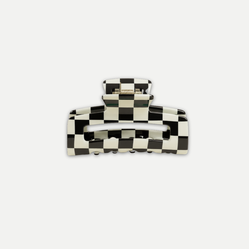 CHECKER HAIRCLAW
