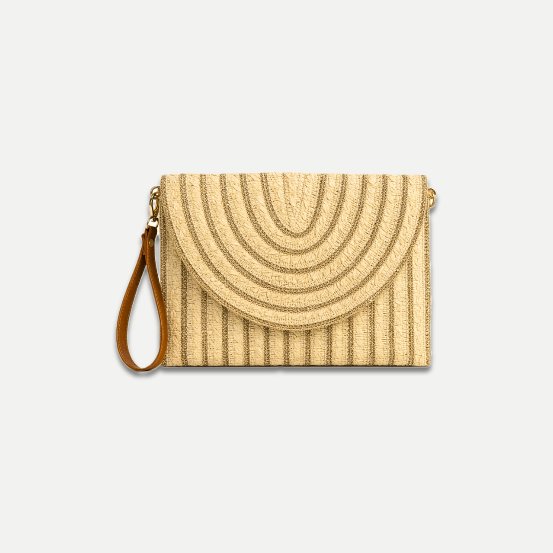 RAFFIA CLUTCH