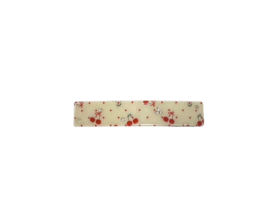 Cherry barrette