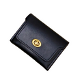 mini leather card wallet