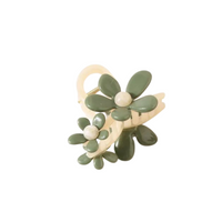 Flower hair claw