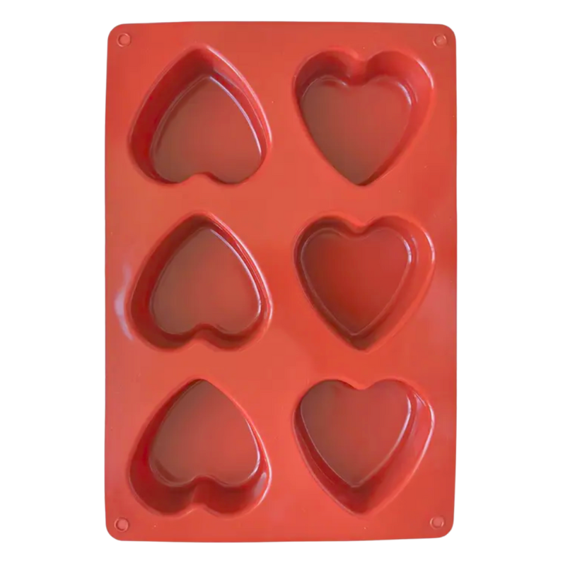 silicone heart mold