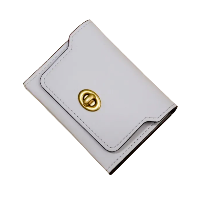 mini leather card wallet