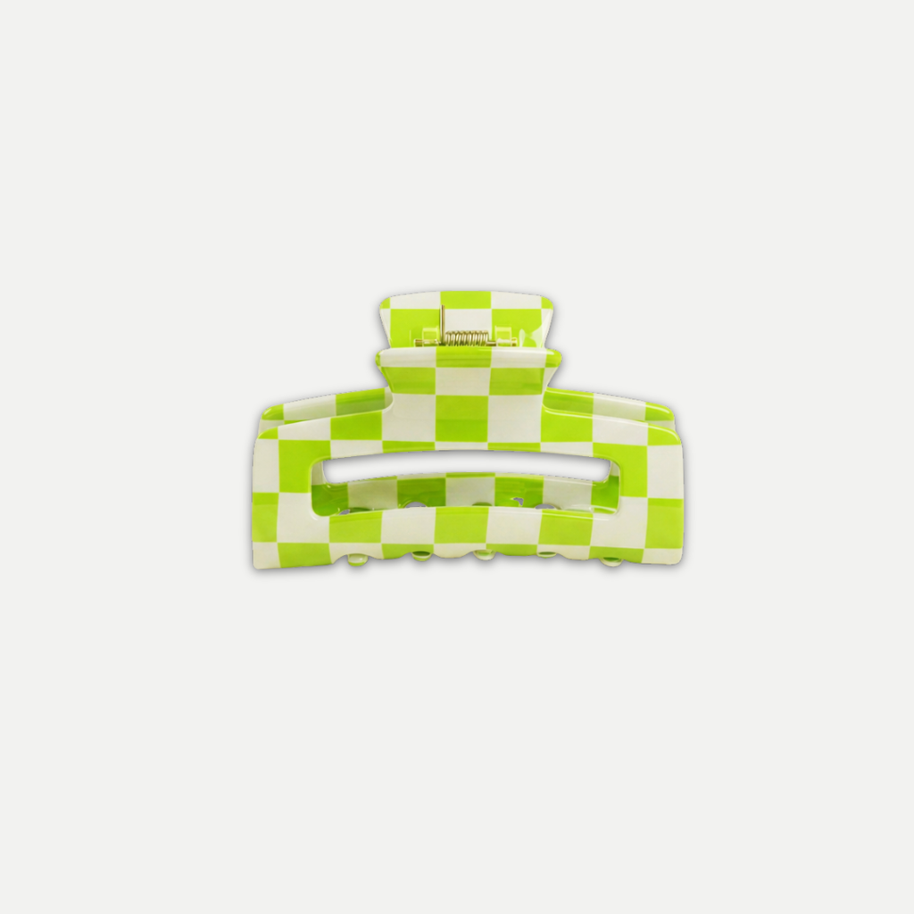 CHECKER HAIRCLAW