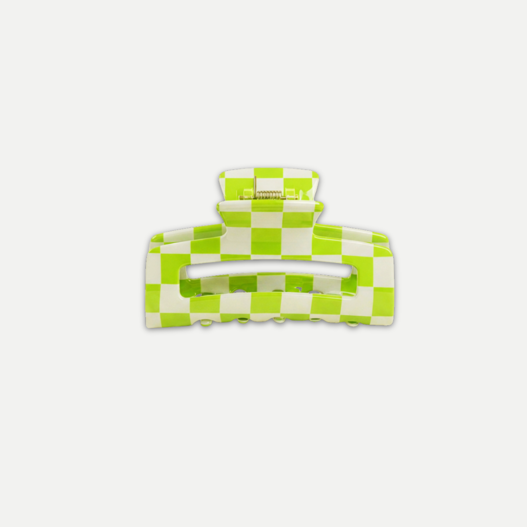 CHECKER HAIRCLAW
